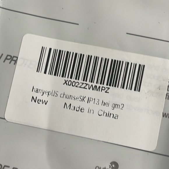 New IPhone 13 black leather Id case - Picture 4 of 4